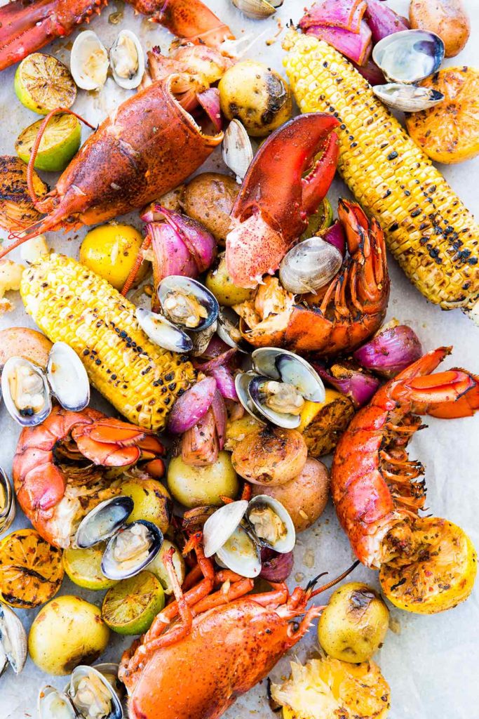 11 Fun Things To Do On This  Labor Day Weekend - flat lay of clam bake