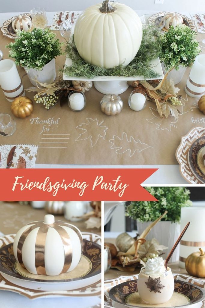 friendsgiving ideas with party decorations