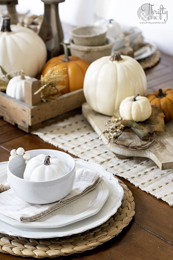 fall tablescape