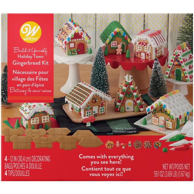 gingerbread house kit wilton