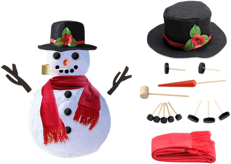 build a snowman accessories christmas games for family