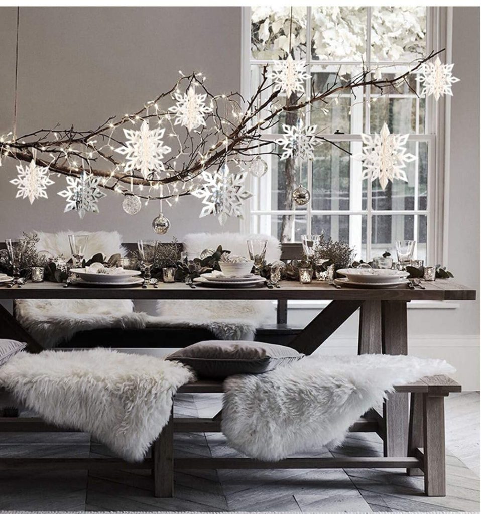 a winter wonderland house decor theme