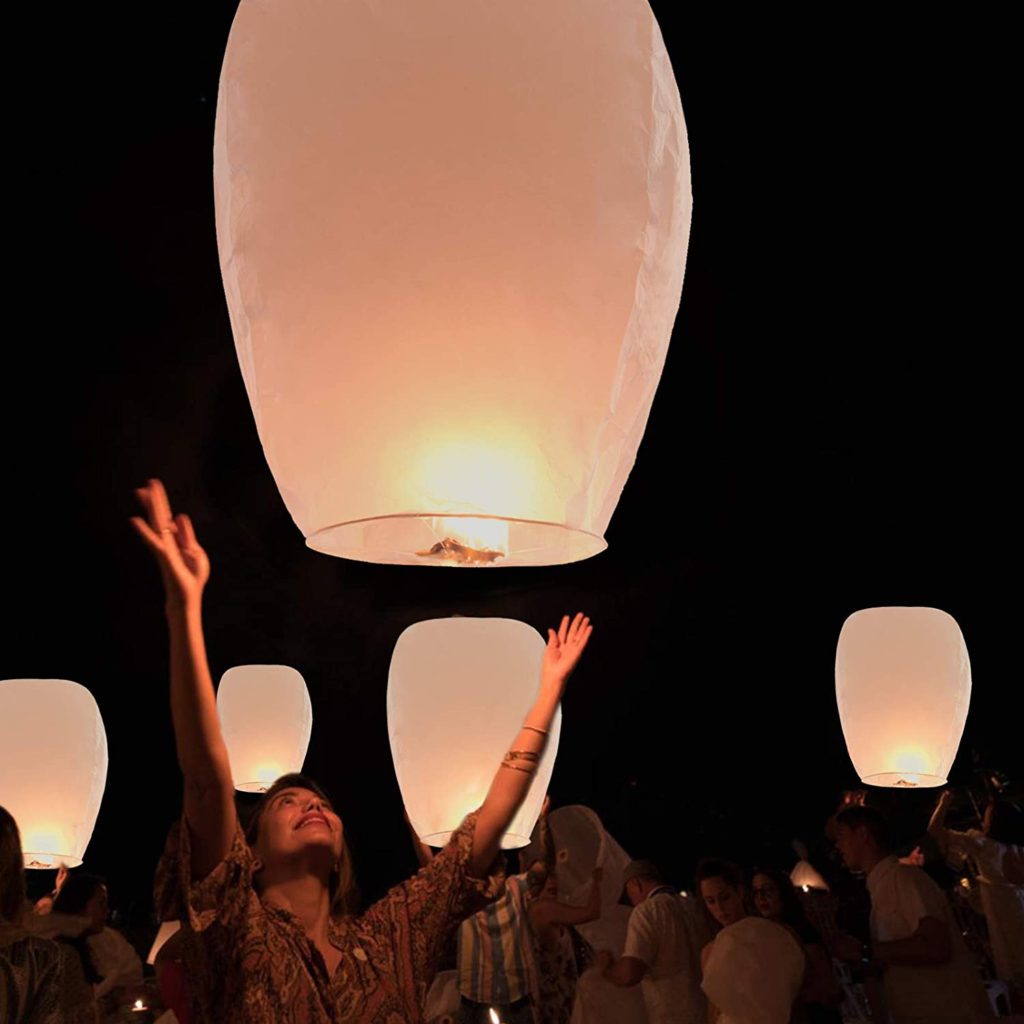 paper lanterns