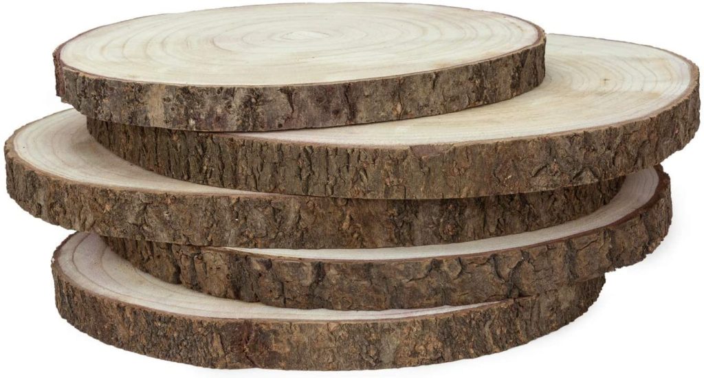 round wooden table mats