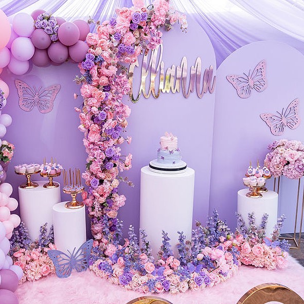 purple baby shower ideas for girls