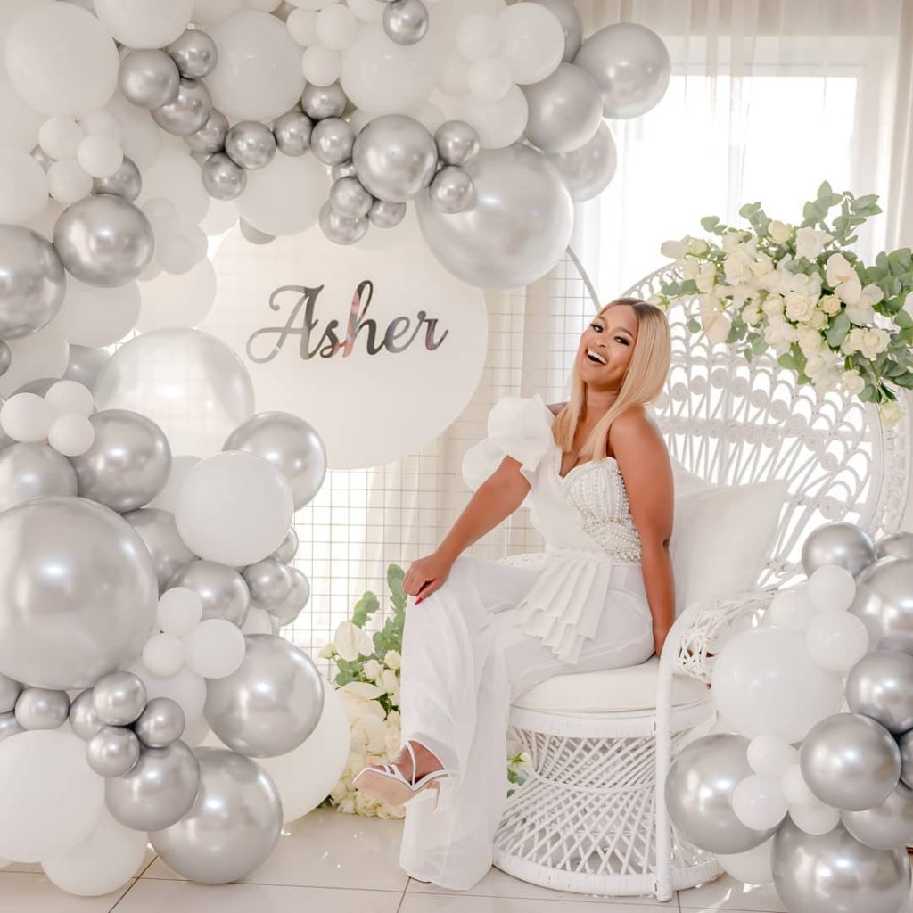 silver baby shower ideas for girls