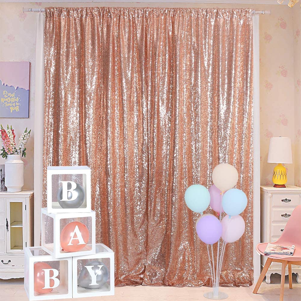 pink glitter backdrop amazon