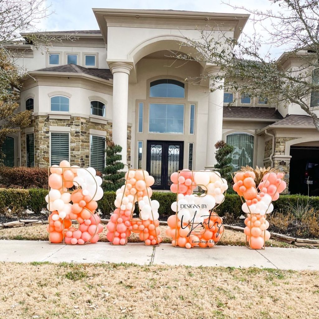 drive-by baby shower signage