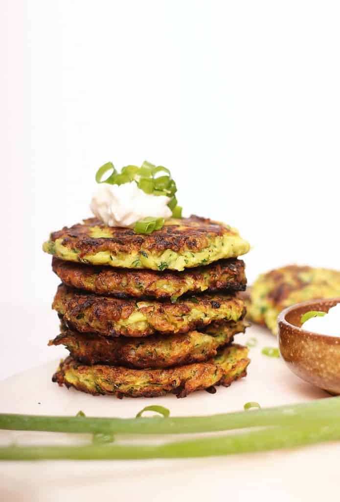 zucchini fritters Mother's Day brunch recipes