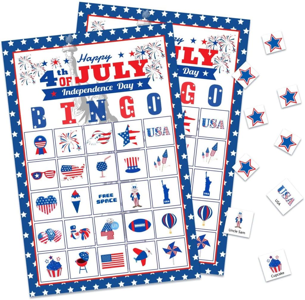 4th of July Party Bingo