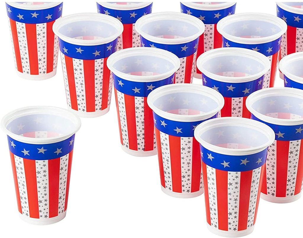 4th of July Party Cups