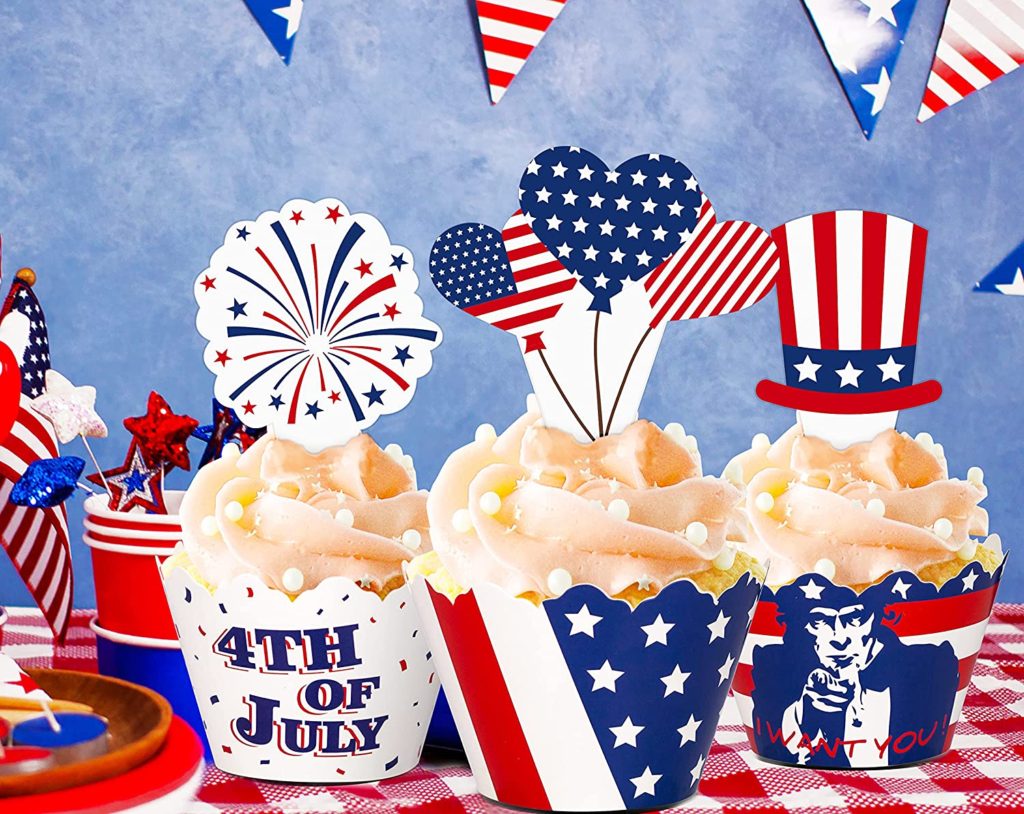 4th of July Cupcake Holders