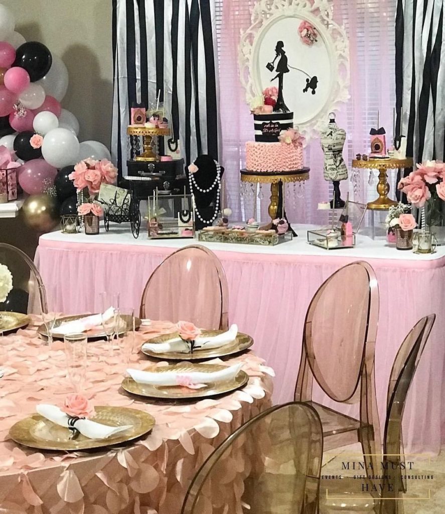 baby shower girl themes