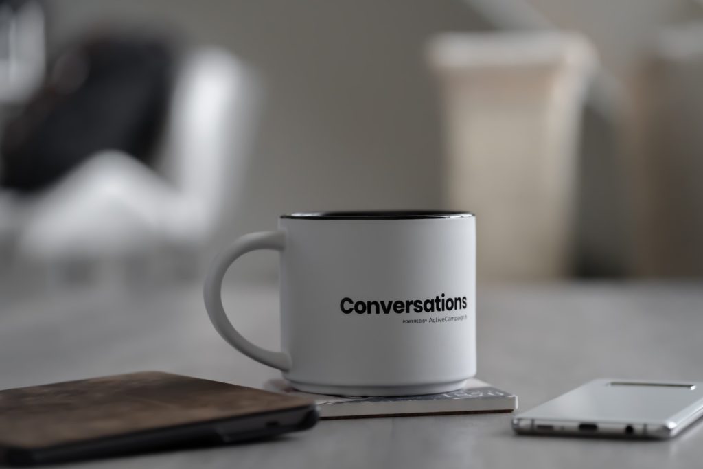 meaningful conversation starters cup