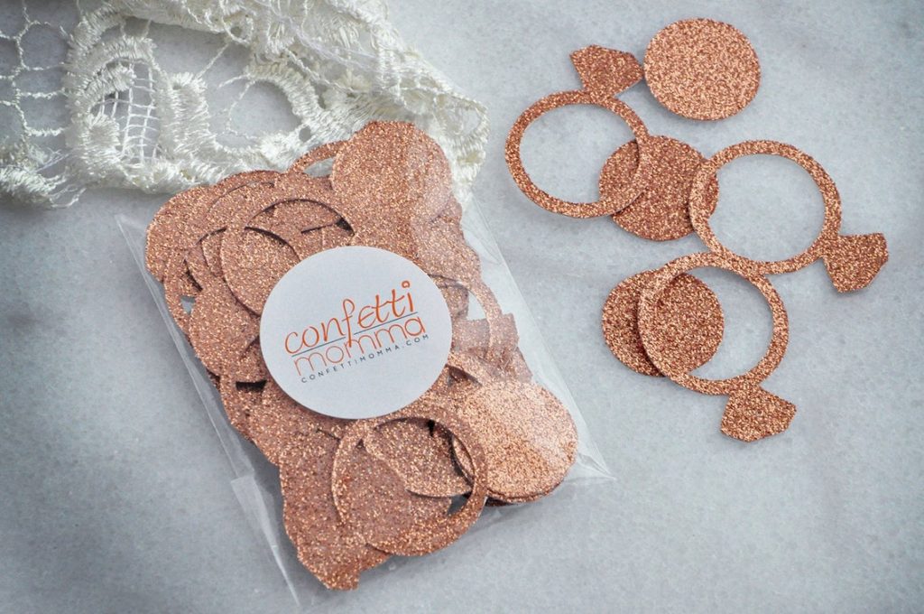 diamond ring confetti