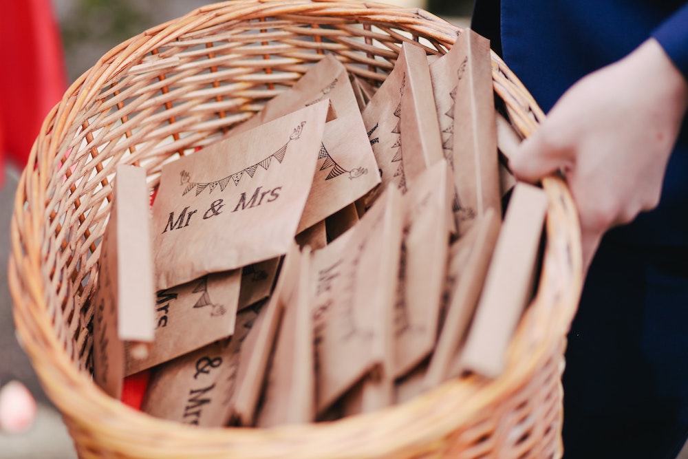 brown paper invitations for baby shower