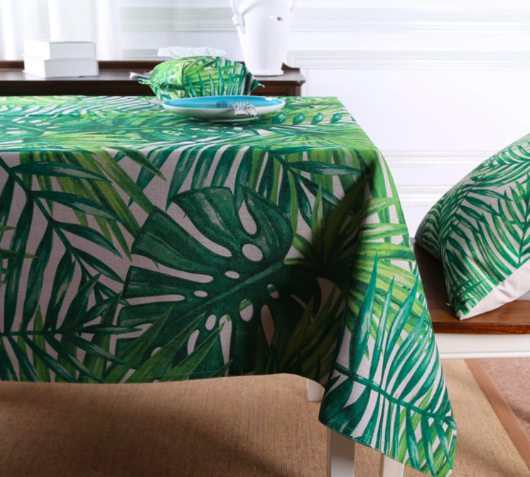 tropical tablecloth