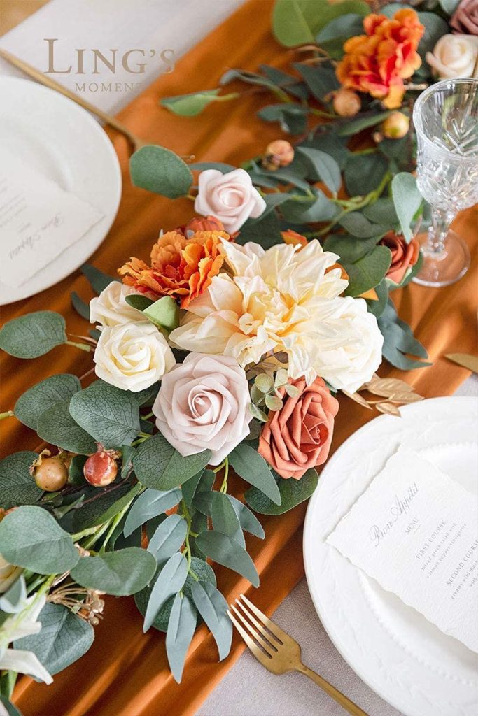 thanksgiving table garland