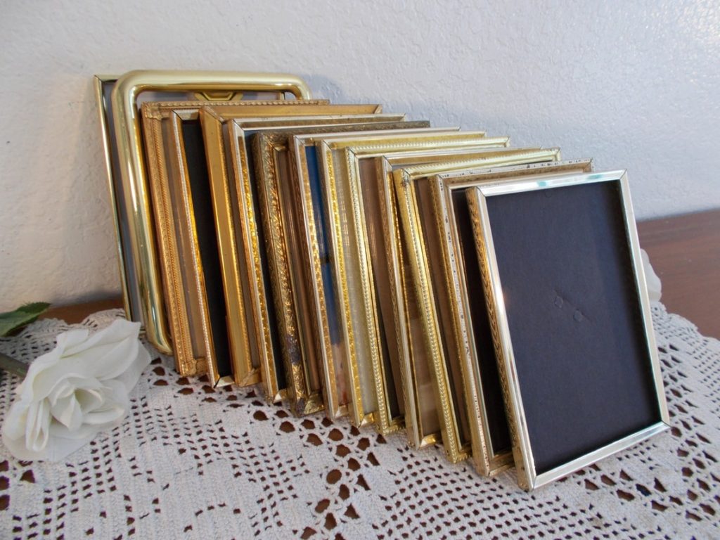 gold frames