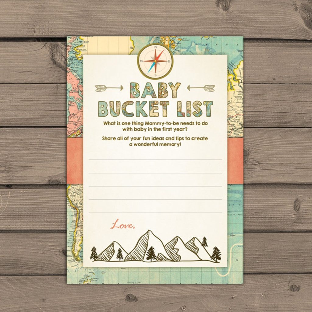 baby bucket list