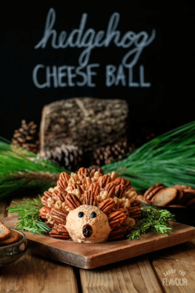 hedgehog cheese ball