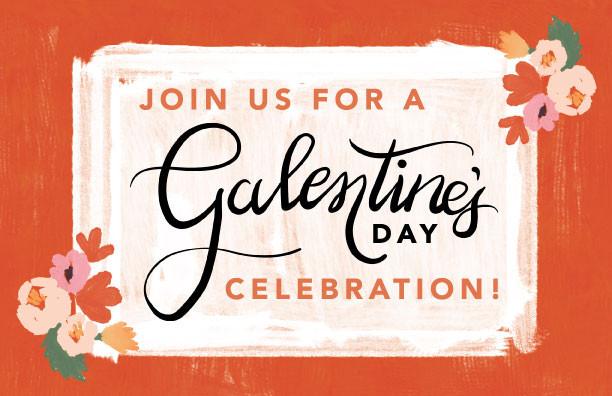 galentines day poster