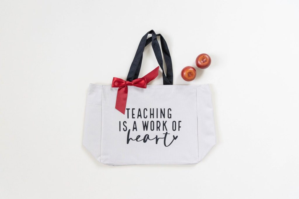 teacher tote bag 