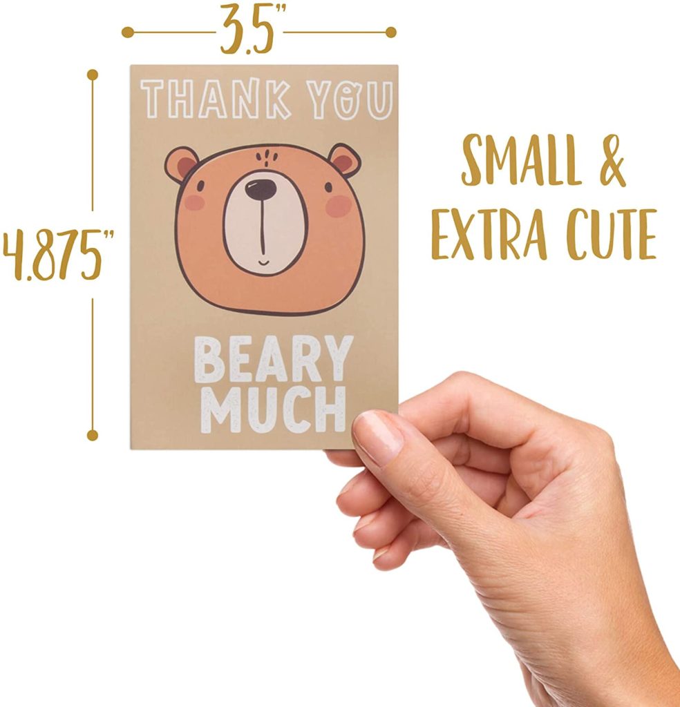 Thank You Beary Much Card