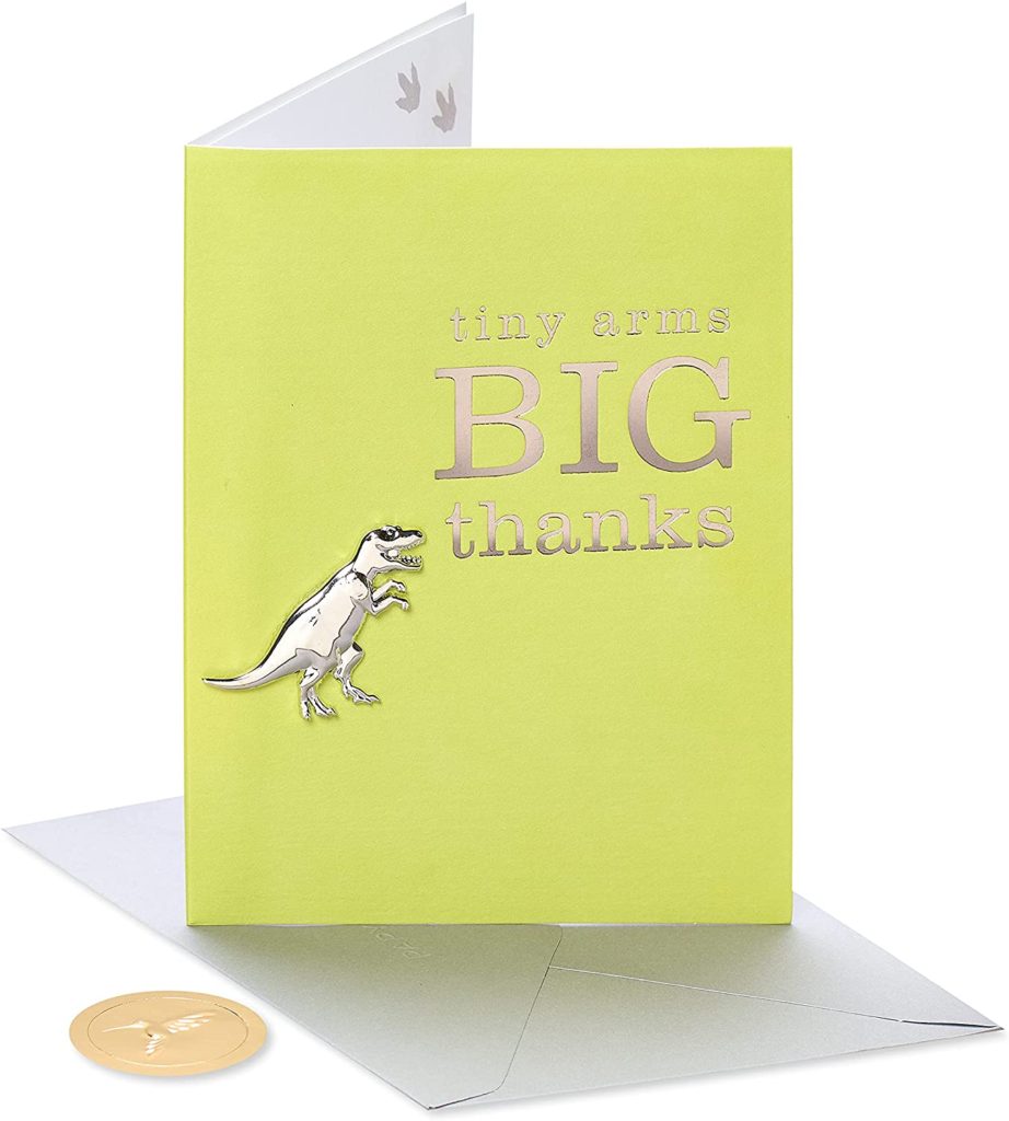 Tiny Arms Big Thanks Card