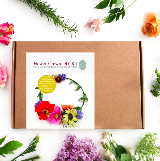 diy flower crown kit