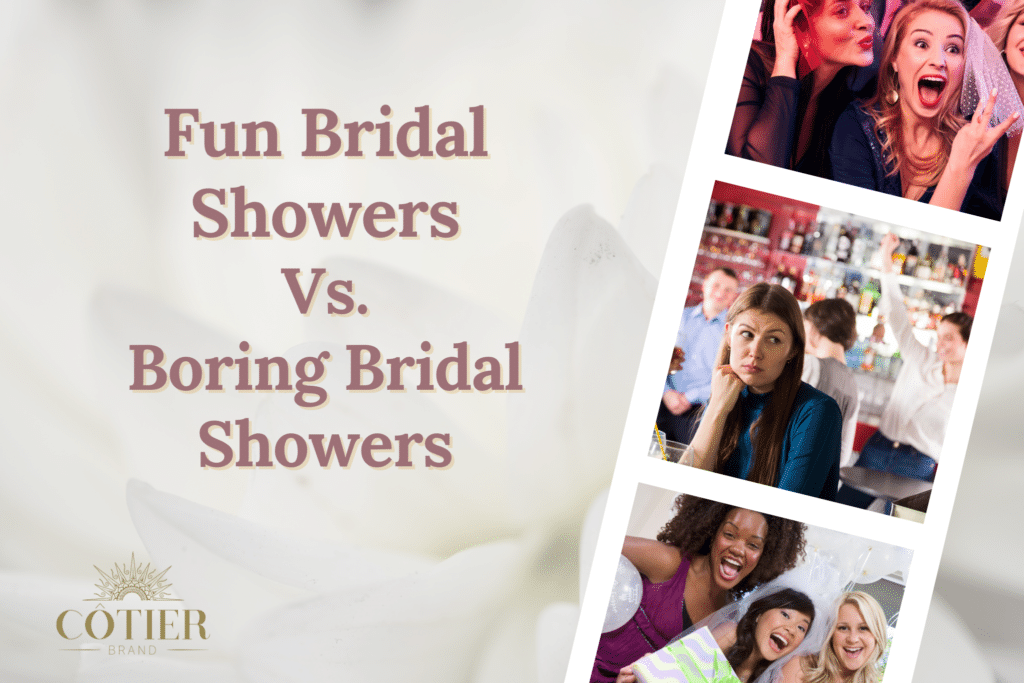 fun bridal showers vs. boring bridal showers