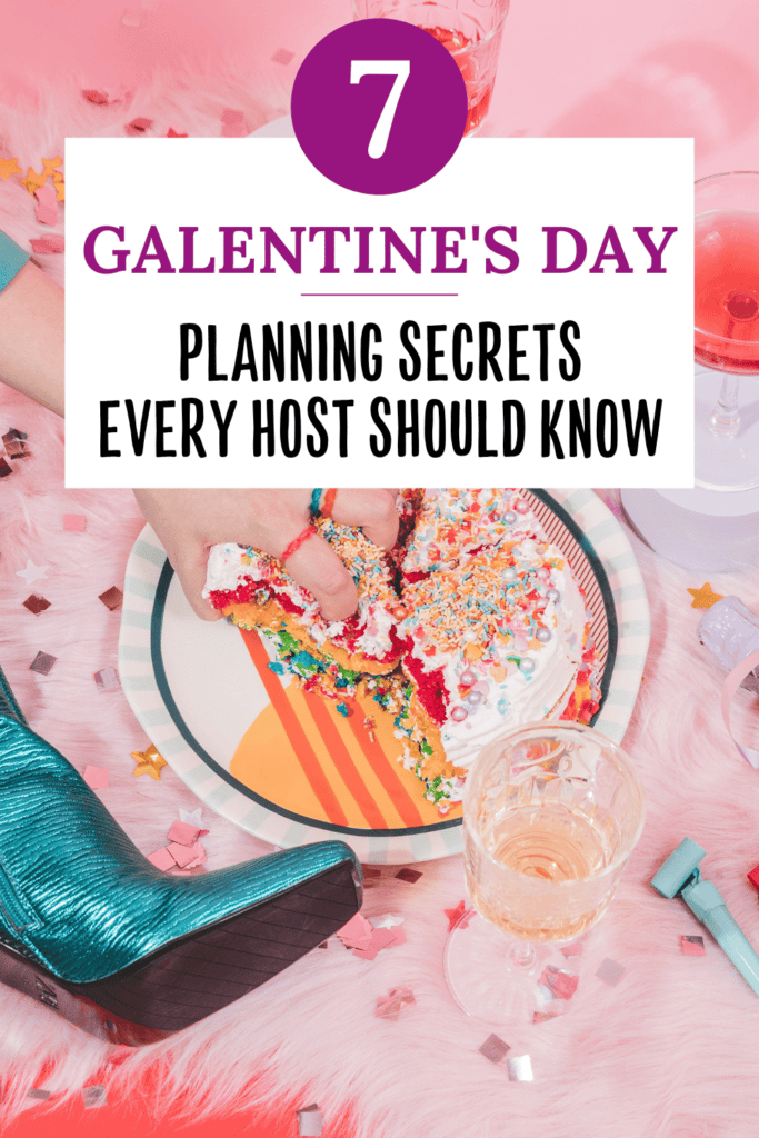 7 galentines's day planning secrets pinterest pin