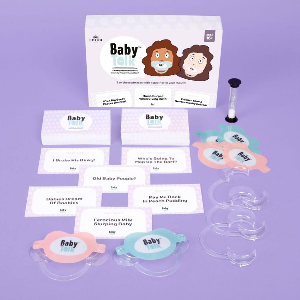 baby talk baby shower game