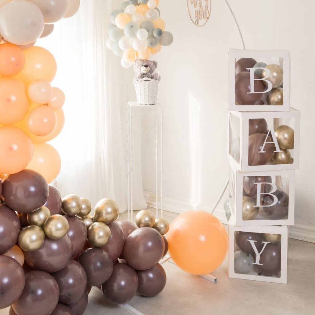 budget friendly baby shower decor