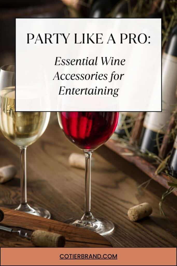 essential wine accessories pinterest pin