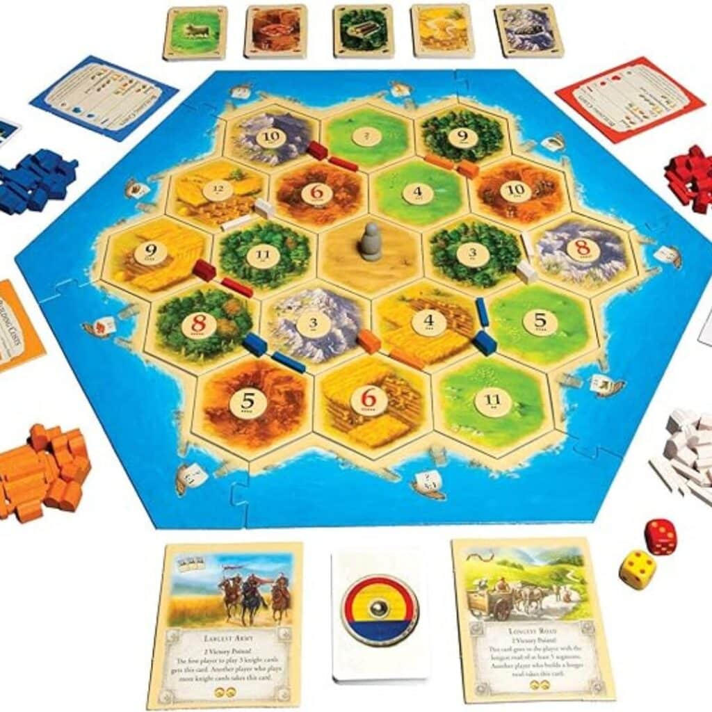 settlers of catan board game