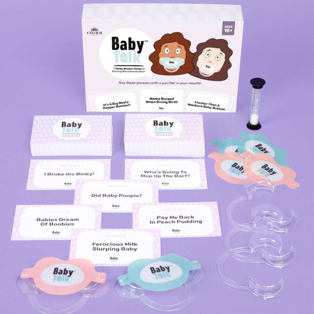 baby talk game for diaper parties